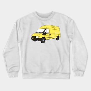 Delivery van illustration Crewneck Sweatshirt